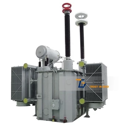 น้ำมัน 500kV-แบบแช่หนึ่ง-เฟสสอง-หม้อแปลงไฟฟ้ากำลังแบบขดลวด